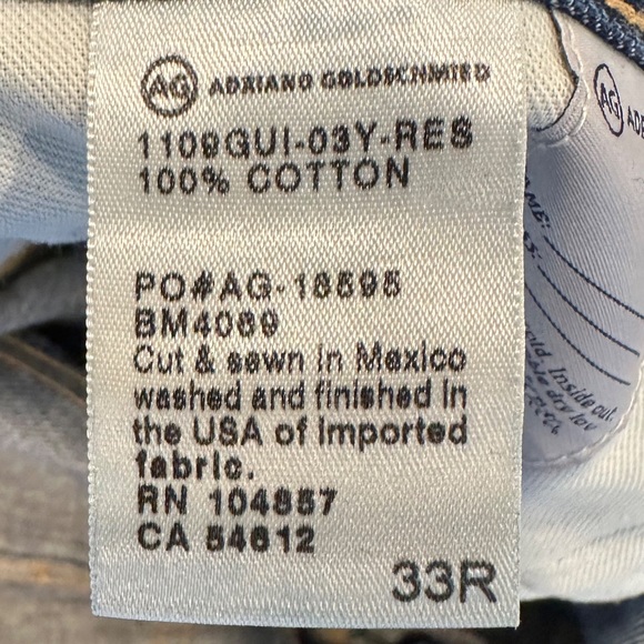 AG Adriano Goldschmied “ The Geffen” 3 Years - Tag Size 33 - Picture 3 of 3